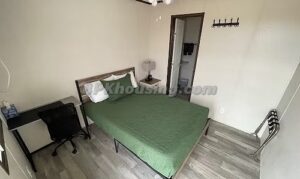bedroom of contractor housing