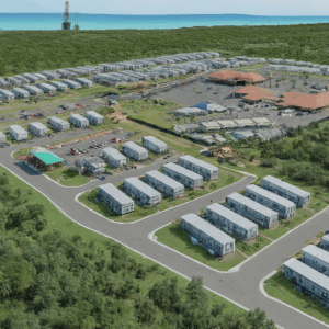 Contractor houses - sleeper-employee housing facilities 