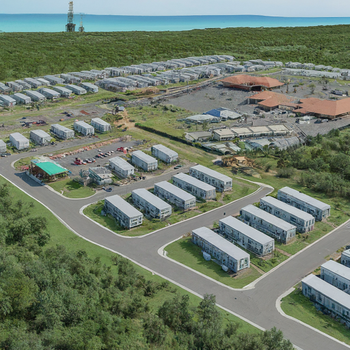 remote worksites - miliotary government contractyor housing solutions - fast deployment mobile housing